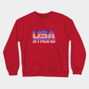 USA Strong America Strong Crewneck Sweatshirt